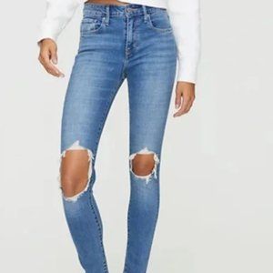 Levi's 721 High Rise Skinny Jean Size 24